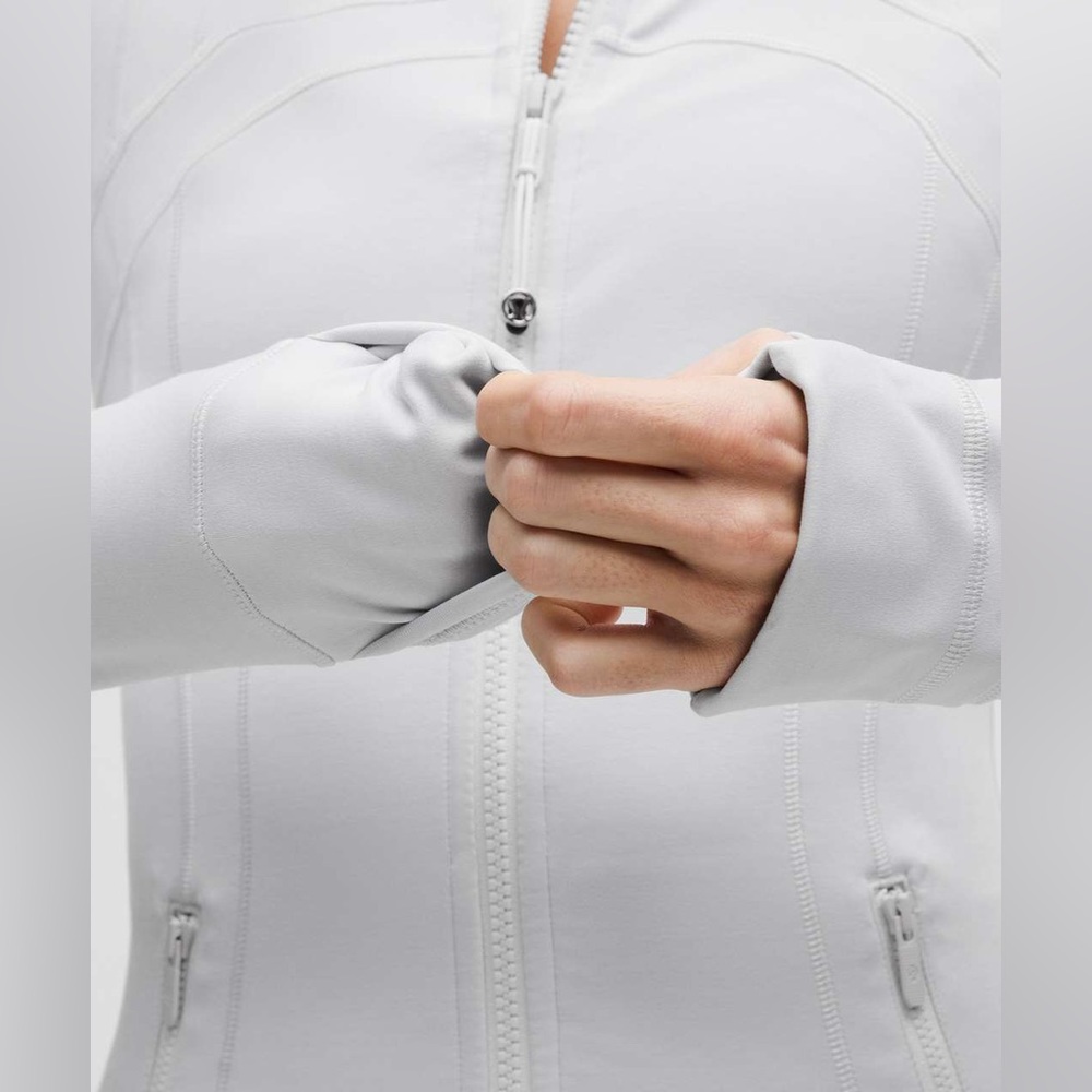 NWT Lululemon Define Jacket Nulu - Heathered Core Ultra Light Grey - 8 - Picture 3 of 15